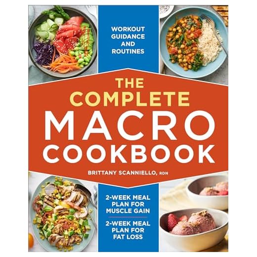 The Complete Macro Cookbook: 2-Week Meal Plan for Muscle Gain, 2-Week Meal Plan for Fat Loss, Workout Guidance and Routines