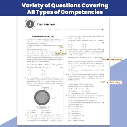 Image of PW CBSE Class 10 Competency Based Question Bank Mathematics By Ritik Sir For 2027 Board Exams | 400+ Real-life Application based Questions | Higher Order Thinking MCQs & Case-Based Ques