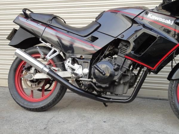 Amazon | PRETTY RACING製 GPX250R-2 2-1管 50.8π アルミサイレンサー