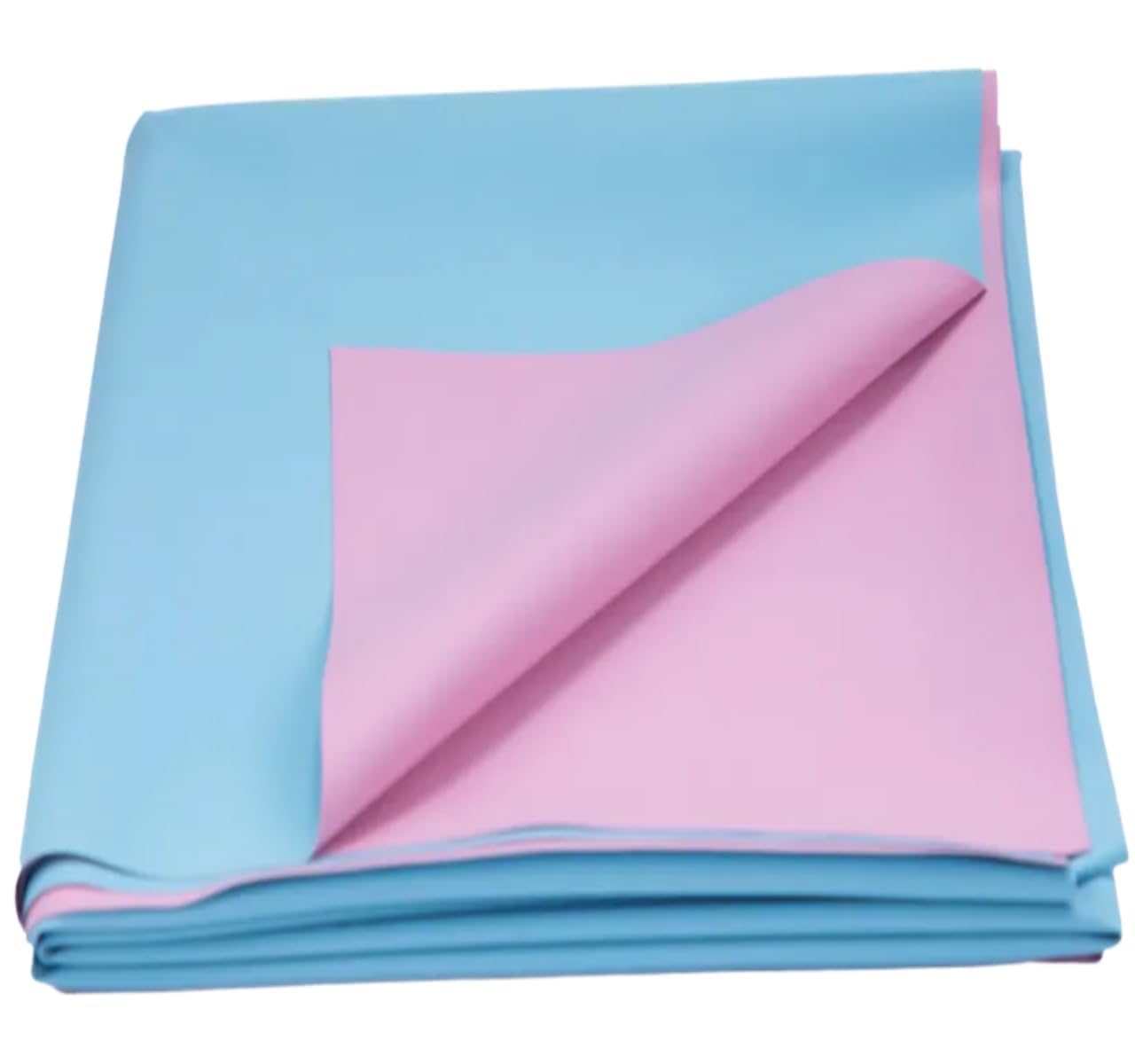 Curafit® Rubber Sheet Waterproof Dry Bed Sheet Premium Washable Makintosh Sheet Non-Absorbent Reusable Crib Mat Hospital Bed Protector for Baby and Adult ((0.5 Meter 3 Feet (L-20inchXW-36inch)))-image-14