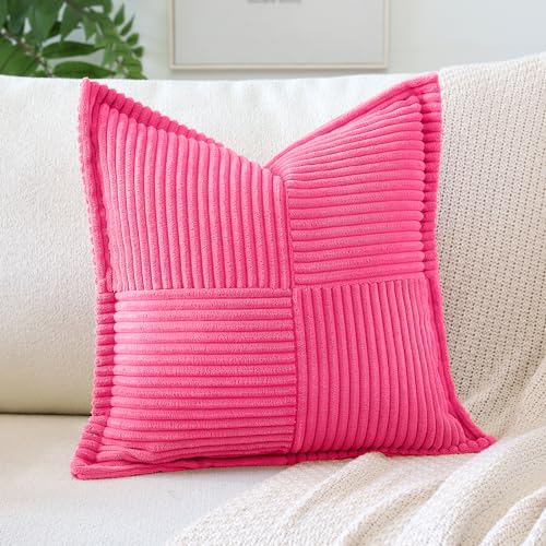 Artscope Ein Cord Kissenbezug Kordsamt Kissenhülle Zierkissenbezug 50x50 cm Dekokissen Sofakissen Couchkissen Dekorative Weiche Kissen für Sofa Wohnzimmer Zuhause Schlafzimmer, Rose Rosa Artscope Ein Cord Kissenbezug Kordsamt Kissenhülle Zierkissenbezug 50x50 cm Dekokissen Sofakissen Couchkissen Dekorative Weiche Kissen für Sofa Wohnzimmer Zuhause Schlafzimmer, Rose Rosa