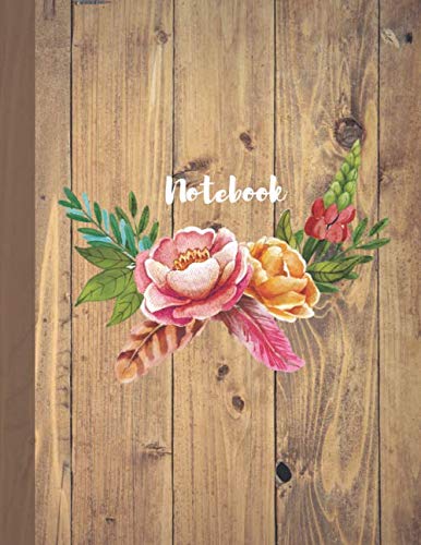 Notebook: 110 pages, college ruled composition notebook, Lined large journal 8.5 x 11 inches (eu A4 size approx)