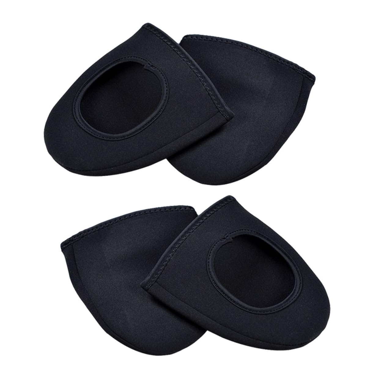 HANABASS Cycling Shoe Covers 2 Sets Windproof Waterproof and Warm Overshoes for Outdoor Biking Protection