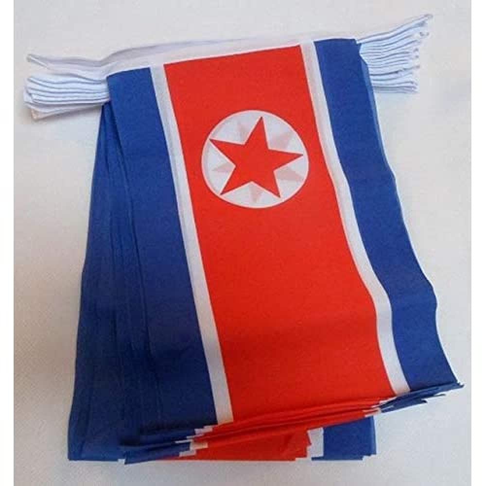 AZ FLAG Guirnalda 6 Metros, 20 Banderas de Ecuador 21x15 cm, Bandera Ecuatoriana 15 x 21 cm - Banderines — view 198