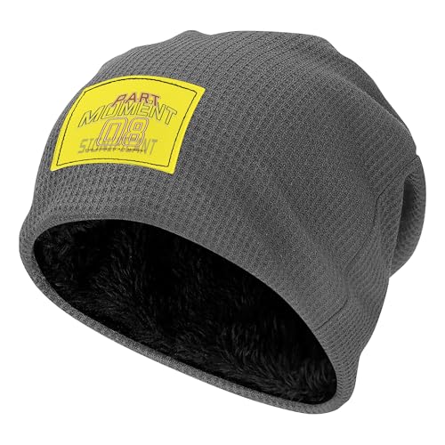 Bonnet léger et chaud en maille gaufrée idéal pour le patinage