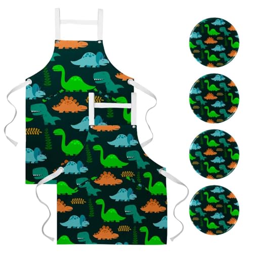 Tablier de serveuse avec broches pour travail en restaurant, bistrot et bar dynamique
