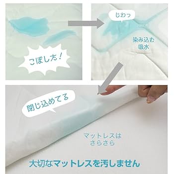 ALTA-PU 防水ベッドパッド 楽天市場】スペイン直輸入 防水 ベッドパッド アロエベラ入り