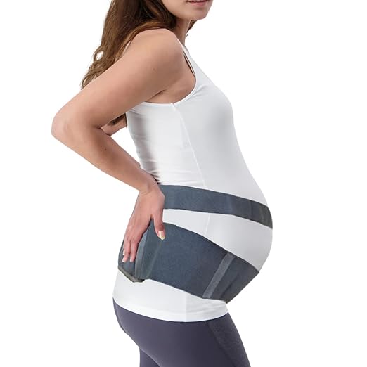 Femzy Plastic Women's Pregnancy/Maternity Support Belt, Xx-Large|Adjustable & Breathable Material|Pregnancy Belly & Back Support Belts