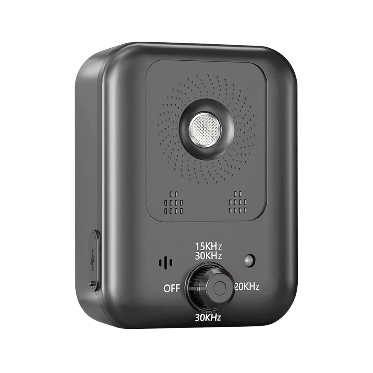 Anti Aboiement Chien Ultrason, Automatique Boitier Ultrason Anti Aboiement, Ultrasons Anti Aboiement Intérieur Extérieur, Rechargeable Appareil Anti-Aboiement Pour Petits Grands Chiens (‎Gris)