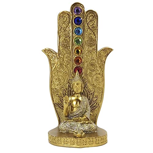 Incensário 7 Chakras Porta Incensos Vertical em Resina Incenso Va...