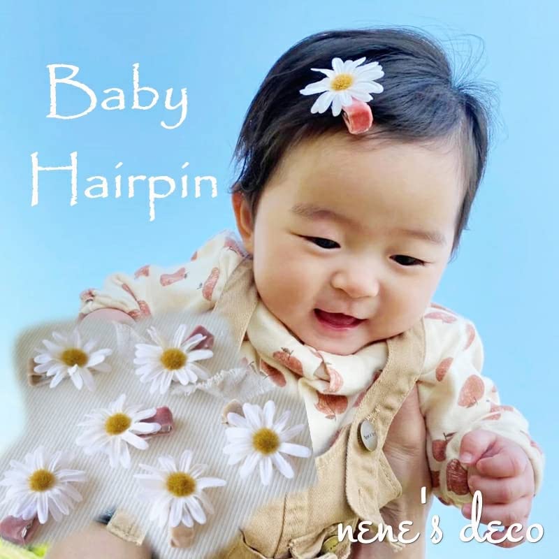 Amazon.co.jp: ベビー ヘアアクセサリー 赤ちゃん ヘアピン ドライ  