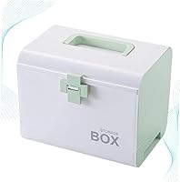 Vista 7 de DECHOUS Organizador de medicamentos, organizador de primeros auxilios para viajes en casa