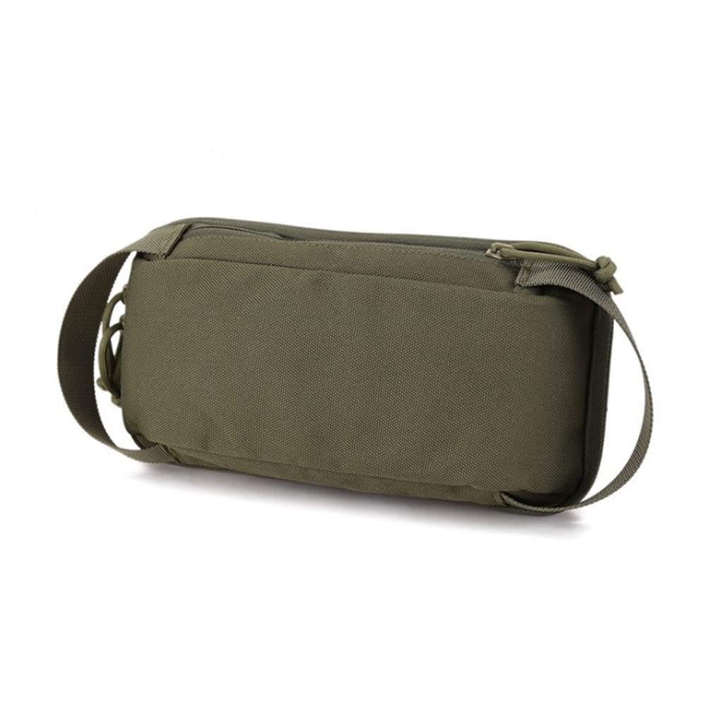 Bolsa de Pecho táctica 1000D Bolsa antirrobo al Aire Libre Bolsa de Hombro Bolsa de Hombro Bolsa de Caza de Mano para Acampar Senderismo Viajes Móvil (Color : Tan)
