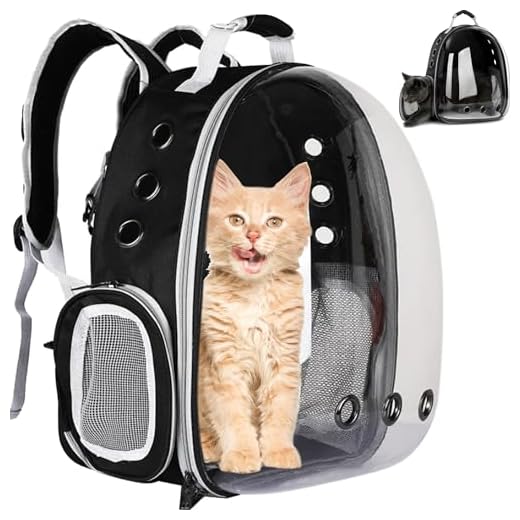 Transparenter Haustier Rucksack für 10kg