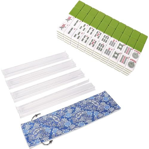 Set de Fichas American Mahjong con Rack Incluido miniatura 1