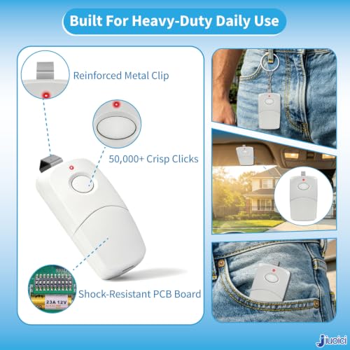 Image of Upgraded for Linear 3089 308911 Multicode Gate Opener Clicker Remote, 2PK