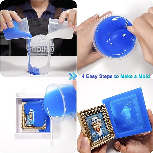 TOCYORIC Stampo in Silicone a forma di cuore