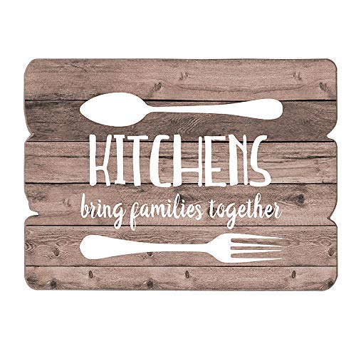 MODE HOME Farmhouse Kitchen Wall Decor,Wood Wall Art,Kitchen Sign,Wood Signs,Kitchen Decor,Kitchen Art