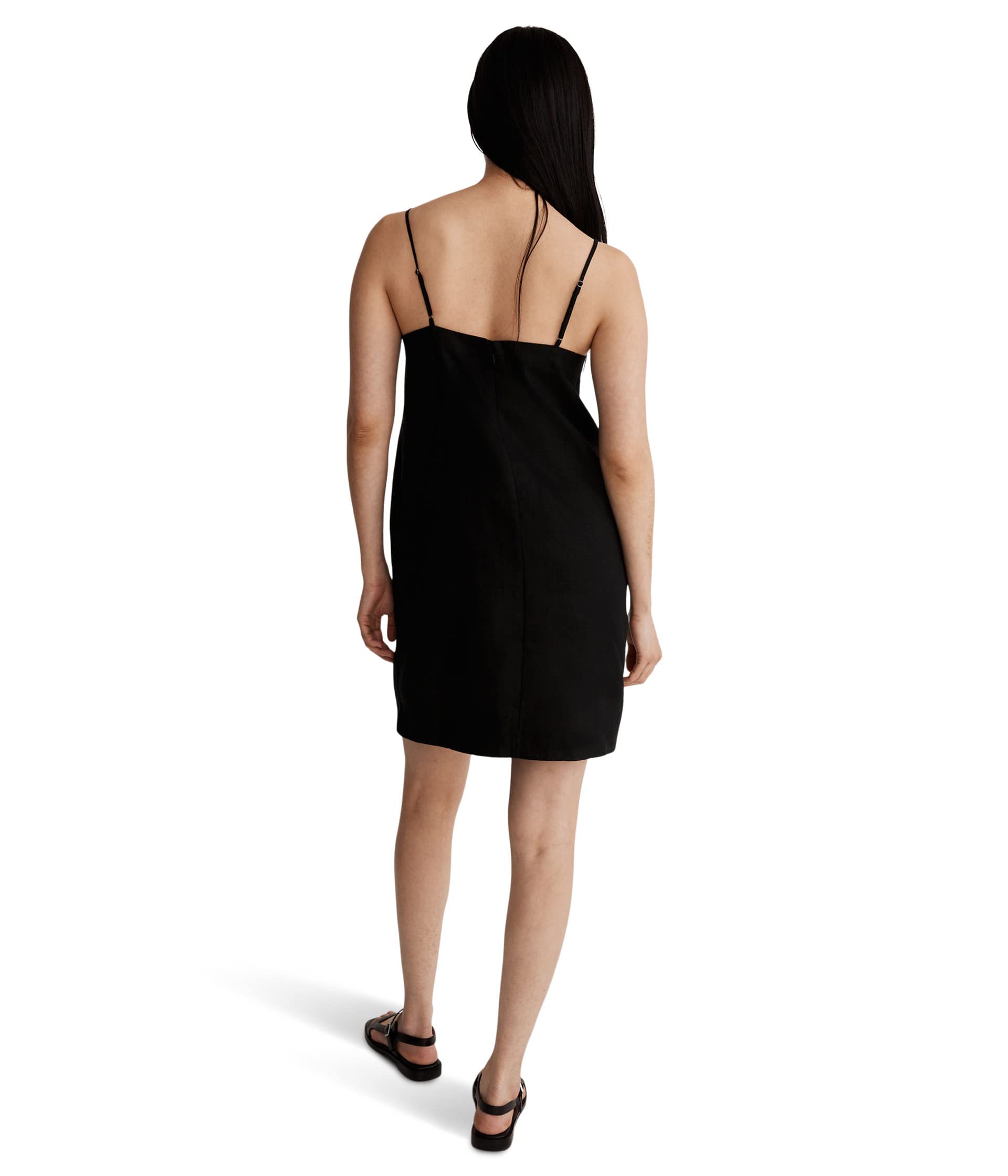 madewell goldie linen dress Goldie Mini Dress in 100% Linen
