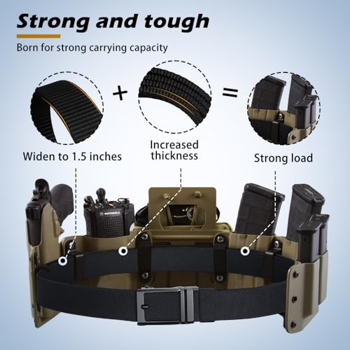 VANNANBA Elastic Ratchet Belts for Men,1.5" Nylon Web Work Belt with Automatic Slide Buckle-Stretch Adjustable Trim to Fit2