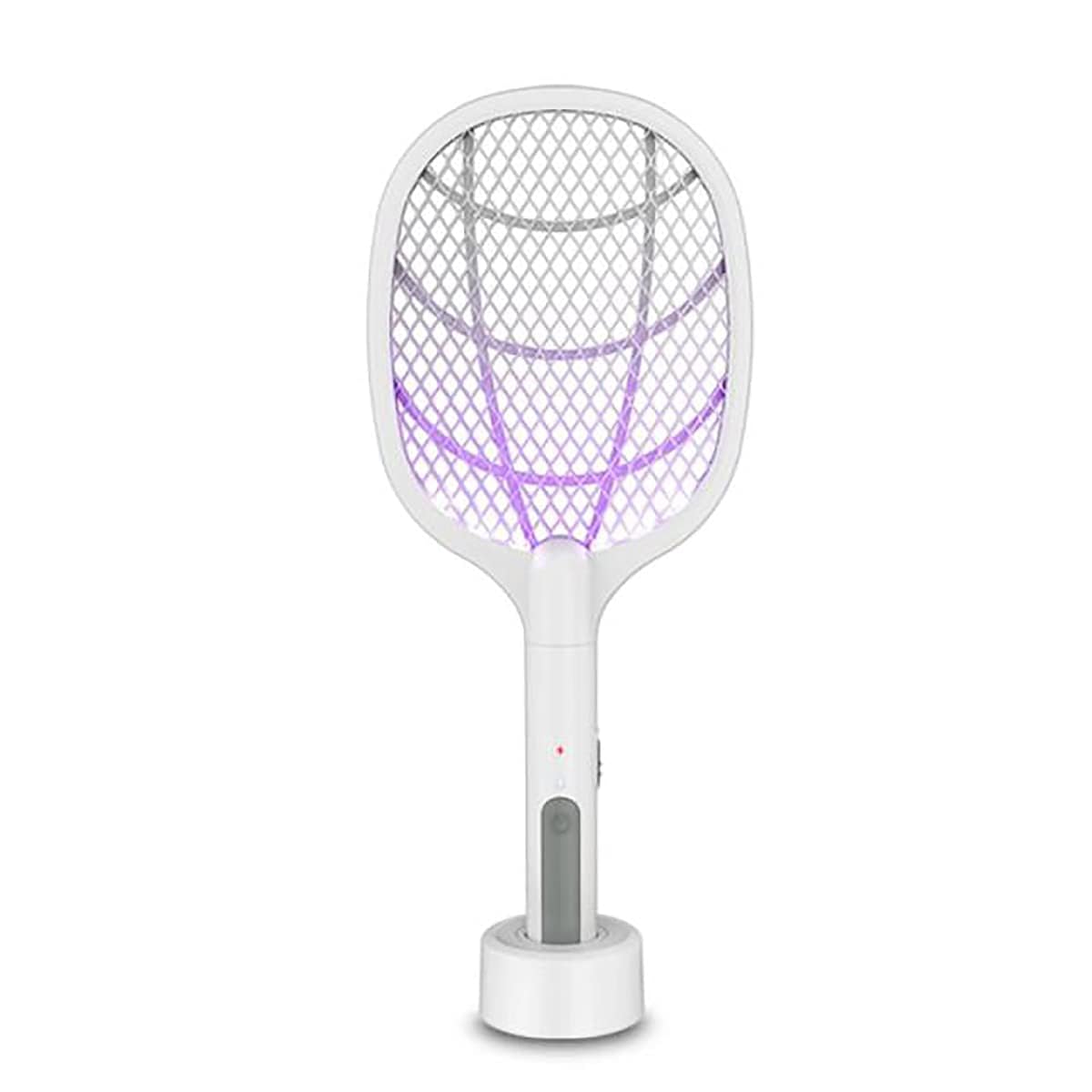 Rechargeable Electric Bug Zapper, Mosquito Killer, Insect Killer - Portable Electric Fly Swatter with LED Light for Effective Pest Control, Suitable for Indoor and Outdoor Use