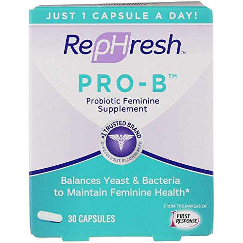 RepHresh Pro-B Probiotic Feminine Supplement, Capsules 30 ea (Pack of 7)