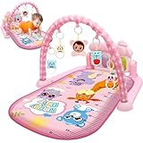 Planche de piano réglable avec grandes touches : conçu avec de grandes touches de piano, le tapis de jeu pour bébé permet à votre tout-petit de se dégourdir les pieds et d'explorer les sons..L'angle réglable de la planche de piano permet à votre bébé de s'allonger ou de s'asseoir tout en jouant, favorisant ainsi la motricité et la coordination œil-main.