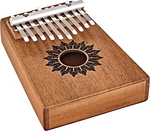 Kalimba 10 notes Sonic Energy en acajou, do majeur avec accessoires