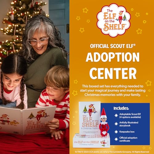 image for The Elf on the Shelf: A Christmas Tradition - Boy Scout Elf with Blue 