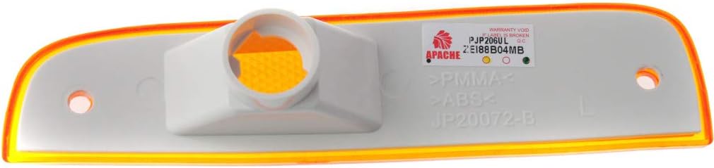 CarLights360 For 1997-2001 Jeep Cherokee Pair Side Marker Lights Driver and Passenger Side Assembly Unit CH2550118 CH2551118-replaces 55055147 55055146
