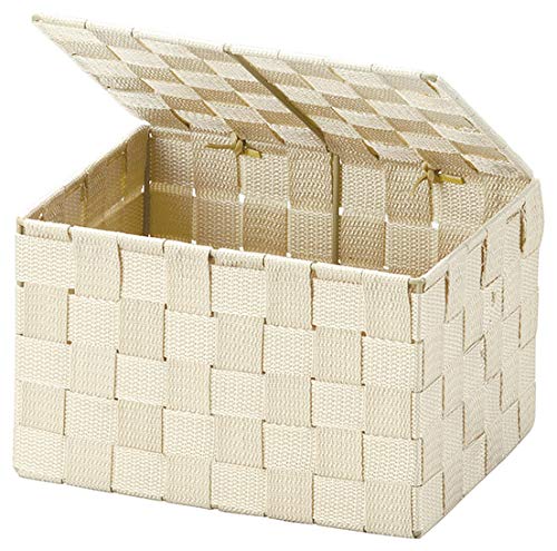 TIDORISANGYOU BASKET BEIGE W23 X D16 X H14.5 CM