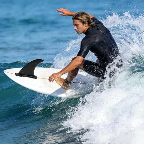Aleta de surf portátil que soluciona la deriva en tablas de paddle 2