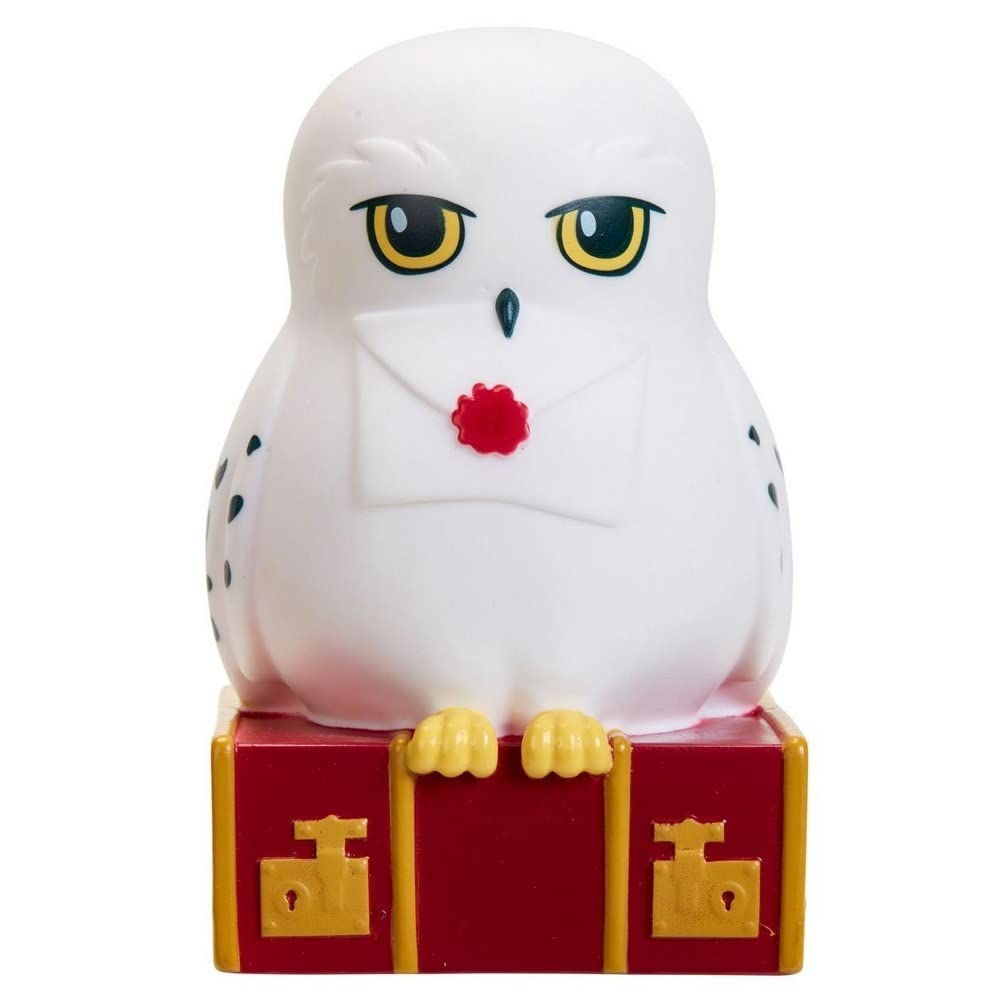 GoGlow 14341 Harry Potter Hedwig Kids Bedside Night Light and Torch Buddy, White