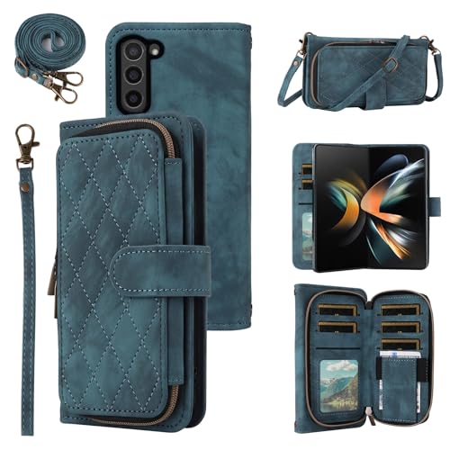 Housse Samsung Z Fold 5 porte-carte à sangle pour un quotidien mains libres