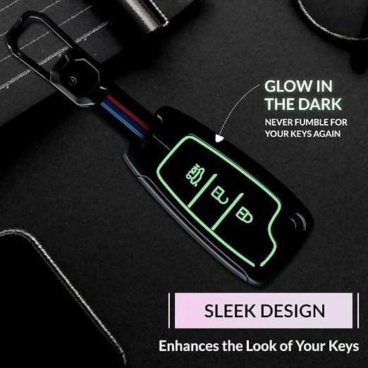 Image of NEODRIFT 'KeyShield' Car Key Cover for Hyundai Creta (Shape 4, 04 Buttons) (Durable, Stylish and 360 Protection)