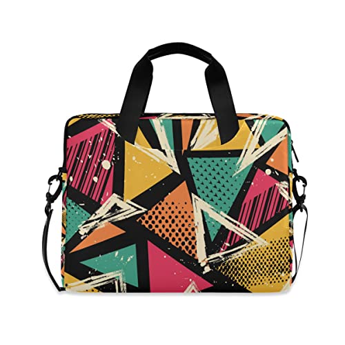 Bolsa para portátil de 16" ideal para tus viajes y entrenamientos con patrón deportivo rosa