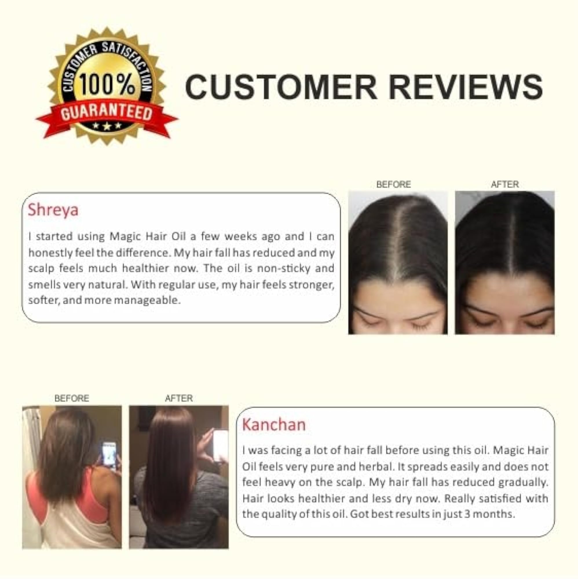 MAGIC Hair Regrowth Oil, Strengthens & Nourishes