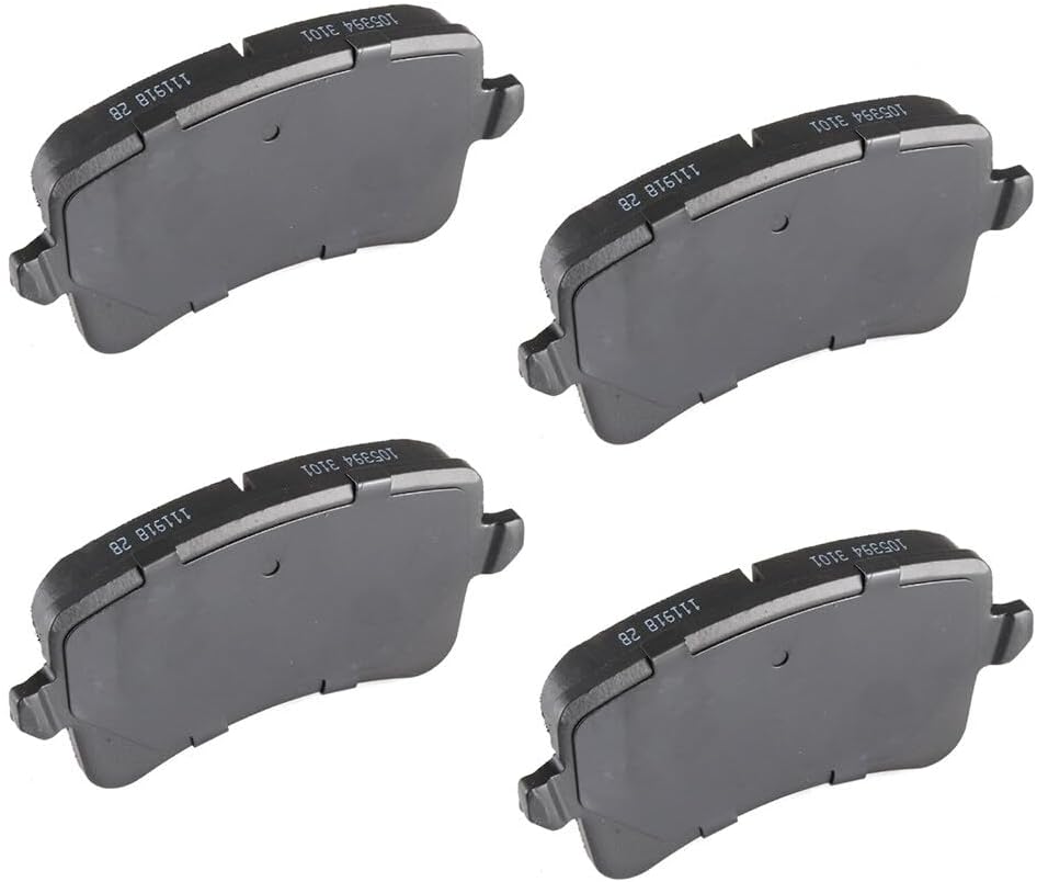 ECCPP Rear Semi Metallic Disc Brake Pad Set - 4pcs Fit For Audi A4 2009-2016, A5 2010-2014, S5 2008-2017