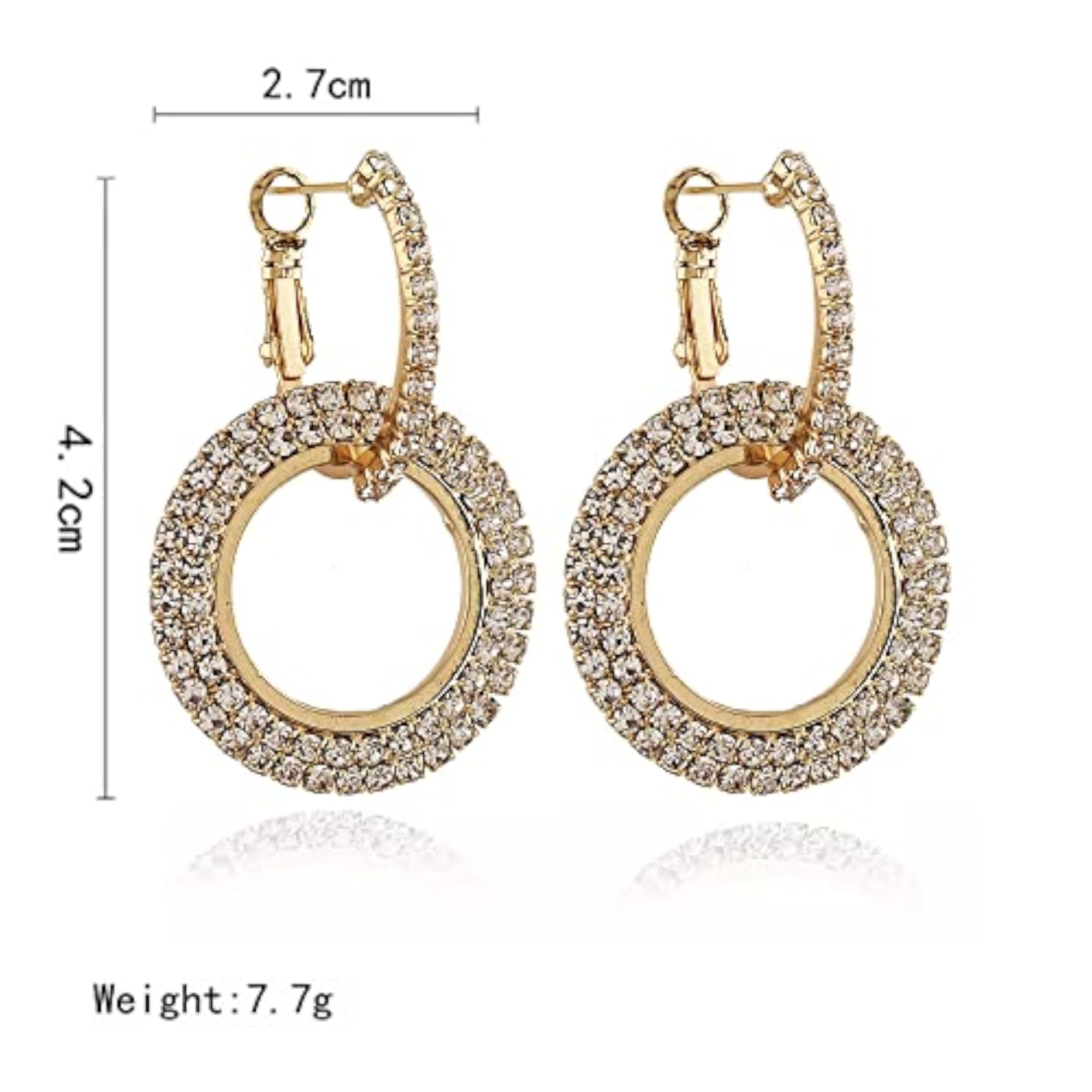 Stylish Austrian Crystal Earrings for Women