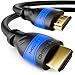 Produktbild deleyCON 4m HDMI Kabel 2.0a/b - High Speed mit Ethernet - UHD 2160p 4K@60Hz 4:4:4 HDR HDCP 2.2 ARC CEC Ethernet 18Gbps 3D Full HD 1080p Dolby - Schwarz