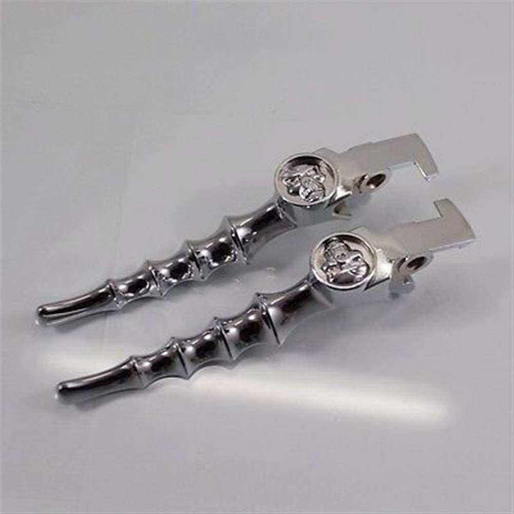Motorcycle Ornamental Mouldings Hydraulic Clutch Brake Levers 3D Skull Zombie Motorcycle Fit For Honda Shadow VTX Steed Magna Sabre Chopper Cruiser Chrome