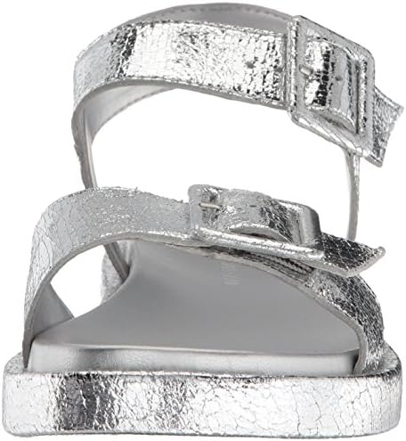 KENDALL + KYLIE Women's Wave Sandal, Silver, 7 M US | Image 1