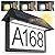deerdance Solar Address Sign, House Numbers Sign for Outside 3 Color Temperature, High Brightness Address Numbers 300LM, Wall Mounted Address Plaque for Home Yard Street