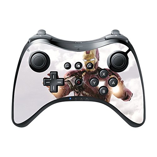 Comic Book Hero Vinyl Decal Sticker Skin by Compass Litho for Wii U Pro Controller