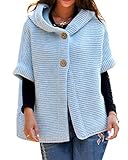 wickel cardigan damen Mit Kapuze Design, Klassik und Zeitlos, Komfortabel und Stilvoll Casual, Lose, absolut hinreißend elegante