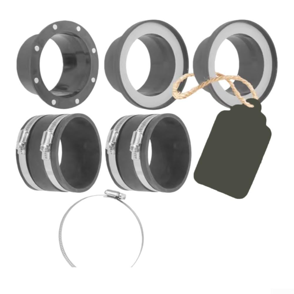 Kit di connettori magnetici per tubi di raccolta della polvere da 10,2 cm, con gomma EPDM per assorbimento degli urti per una silenziosa installazione sottovuoto per la lavorazione del legno, include