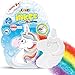 CRAZE- Bomba Infantil Arcoiris Perfumada, Juego de Unicornio o Nube. Sales de Baño Espumosas Multi Color para Bañera o Piscina de Niños con Olor a Fresas, Multicolor (22511)
