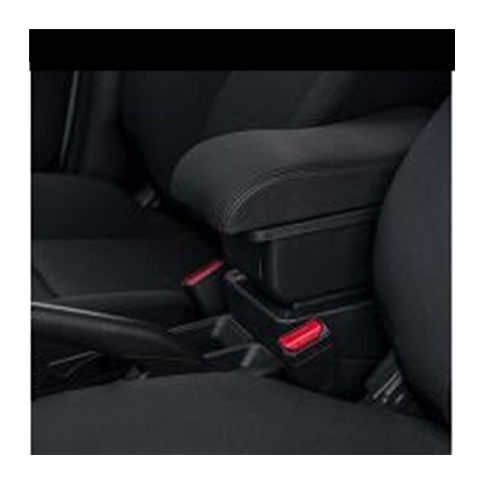 Boîte de Rangement Centrale pour accoudoir de Voiture avec Port USB, Accessoire Auto Compatible avec Skoda Fabia 3 III et Combi.