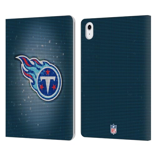 Funda Libro iPad Air 2022 NFL Tennessee Titans Carcasa Protectora Cuero Silicona