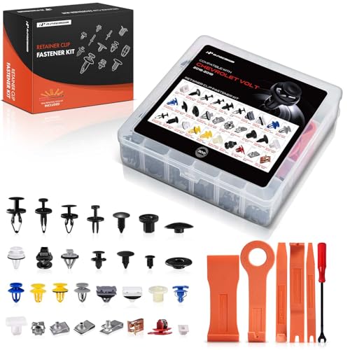 A-Premium 300 PCS (26-Type) Car Retainer Clips Kit Compatible with